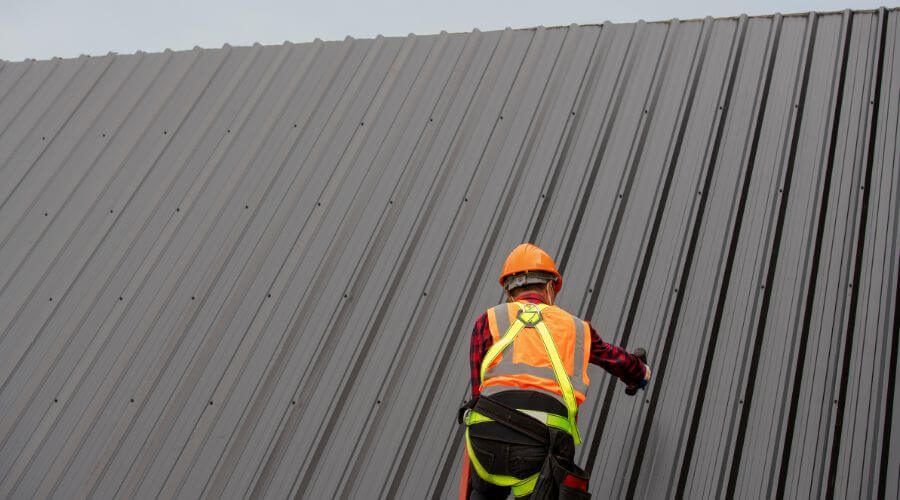 Professional metal roof installation services in Gillett, PA